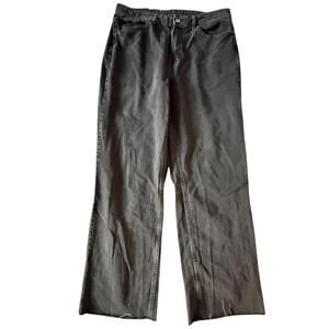 &DENIM Curvy Fit Wide Leg Jeans - Size US 12